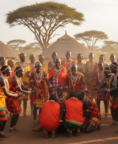 Meru cultural dancers