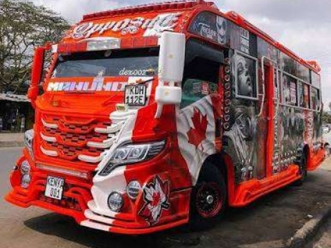 Matatu shared taxi